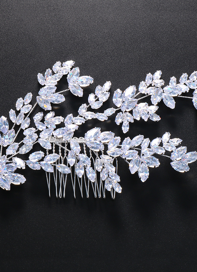 Bridal Zircon Hair Comb