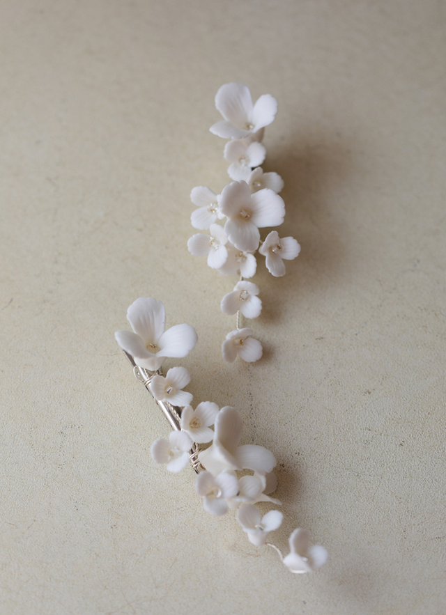 Charming Wedding Flower Pearl Hairpins