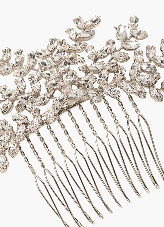 Full Drill Zircon Hair Comb