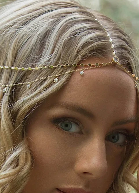 Rhinestone Alloy Headpieces